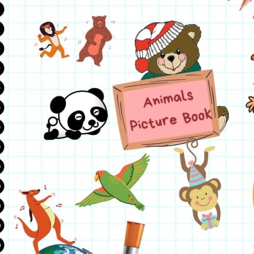 Animals Pictures Book: Picture book for kids, Jungle Picture Book, Wild Animals Picture Book