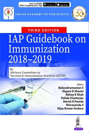 IAP Guidebook on Immunization 2018-2019