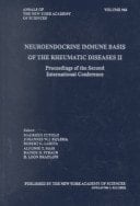 Neuroendocrine Immune Basis of the Rheumatic Diseases II: Proceedings of the Second International Conference (Annals of the New York Academy of Sciences)