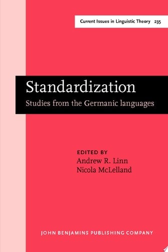 Standardization Studies from the Germanic languages