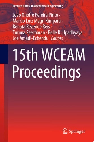 15th WCEAM Proceedings