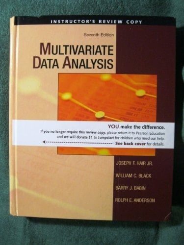 Multivariate Data Analysis
