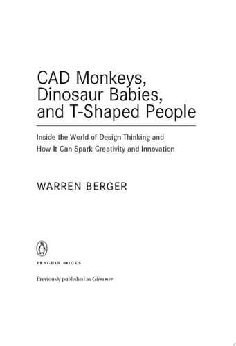 CAD Monkeys, Dinosaur Babies, and T-Shaped People