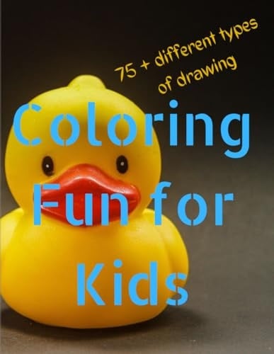 Duck Coloring Fun for Kids: Easy Drawing Coloring Book For age - 3 to 10