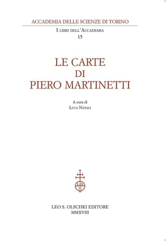 Le carte di Piero Martinetti