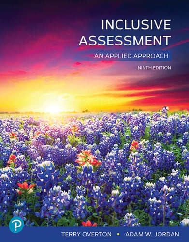 Pearson eText Access Code for Inclusive Assessment: An Applied Approach