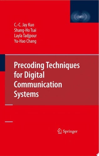 Precoding Techniques for Digital Communication Systems