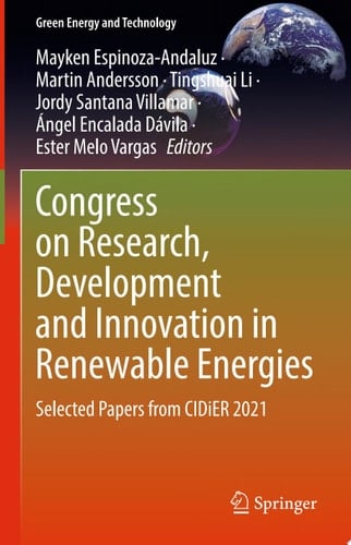 Congress on Research, Development and Innovation in Renewable Energies