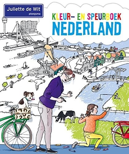 Kleur- en speurboek Nederland
