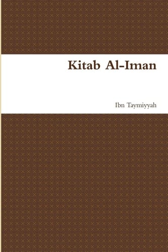 Kitab Al-Iman Book of Faith