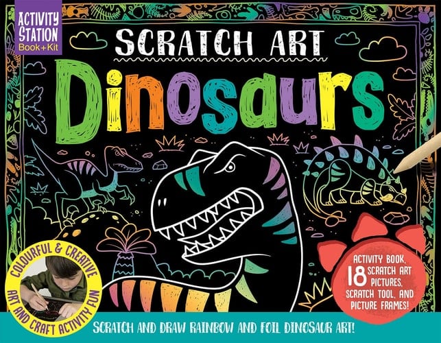 Scratch Art Dinosaurs (Activity Station Gift Boxes)