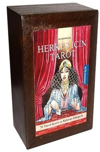 Herkes Icin Tarot 78 Tarot Karti ve Kilavuz Kitapcik, Ahsap Kutulu