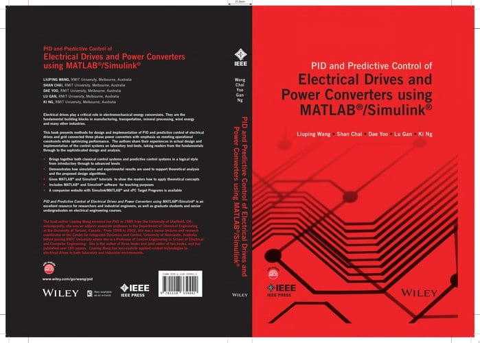 PID and Predictive Control of Electrical Drives and Power Converters using MATLAB / Simulink