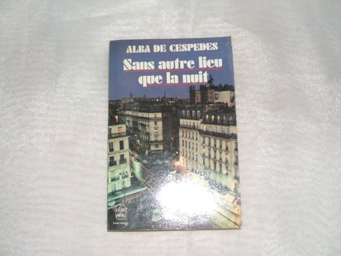 Sans autre lieu que la nuit roman