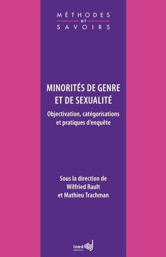 Minorités de genre et de sexualité objectivation, catégorisations et pratiques d'enquête