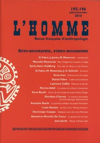 Auto-biographie, ethno-biographie