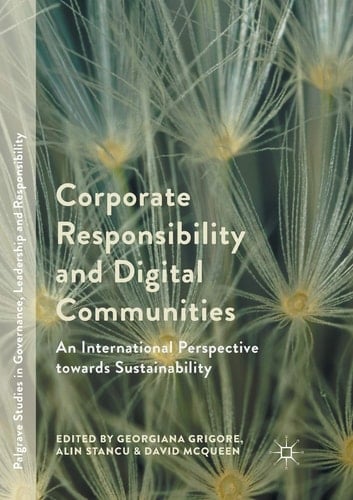 Corporate Responsibility and Digital Communities An International Perspective towards Sustainability