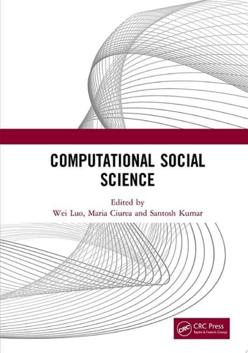 Computational Social Science Proceedings of the 1st International Conference on New Computational Social Science (ICNCSS 2020), September 25-27, 2020, Guangzhou, China