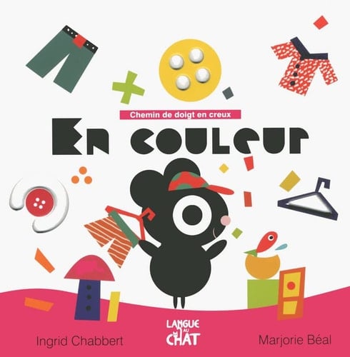 Chemin de doigt en creux en couleur