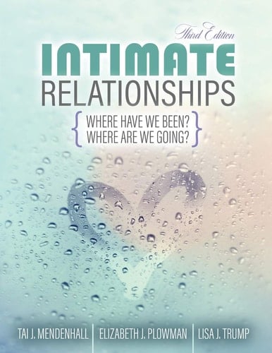 Intimate Relationships Where Have We Been? Where Are We Going?
