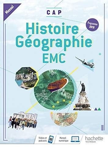 Histoire-Géographie EMC CAP Manuel