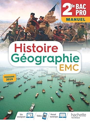 Histoire-Géographie EMC 2de Bac Pro Manuel