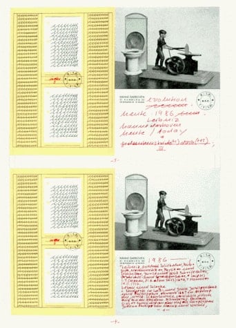 Hanne Darboven Evolution Leibniz, 1986