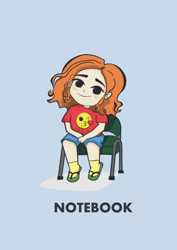 Cute Notebook For Children: 300 Pages With Line and Blank Page