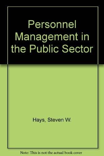 Personnel Management in the Public Sector