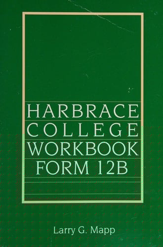 Harbrace College Workbook