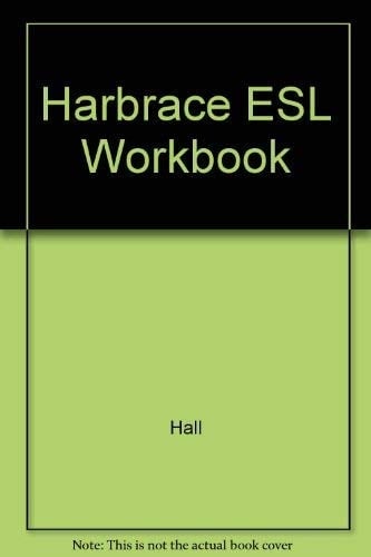 Harbrace ESL Workbook