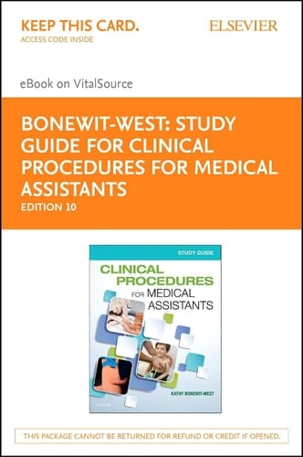 Study Guide for Clinical Procedures for Medical Assistants - Elsevier eBook on VitalSource (Retail Access Card)