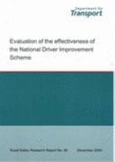 Evaluation of the Effectiveness of the National Driver Improvement Scheme