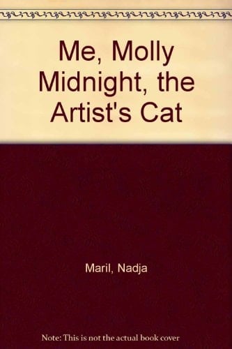 Me, Molly Midnight, the Artist's Cat