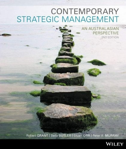 Contemporary Strategic Management An Australasian Perspective