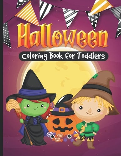 Halloween Coloring Book for Toddlers: My Toddler First Halloween Coloring Book