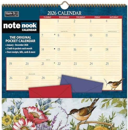 Heart & Home(r) 2026 Note Nook (calendar)