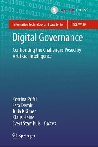 Digital Governance Confronting the Challenges Posed by Artificial Intelligence