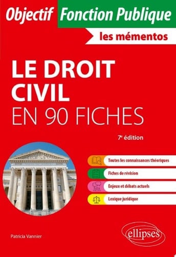 Droit civil en 90 fiches 7ed