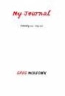 Greg Journal Jan 2012-July 2012