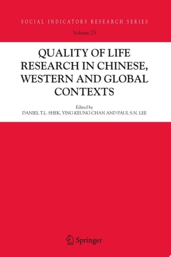 Quality-of-Life Research in Chinese, Western and Global Contexts