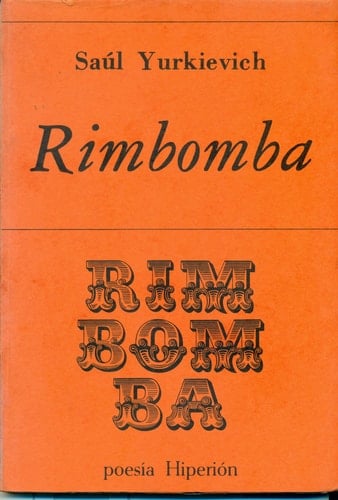 Rimbomba (Poesía Hiperión) (Spanish Edition)