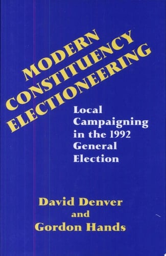 Modern Constituency Electioneering