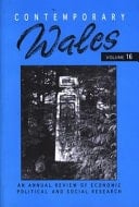 Contemporary Wales: V.16