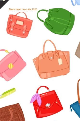 Black Heart Journal 2020 Calendar