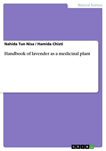 Handbook of Lavender as a Medicinal Plant