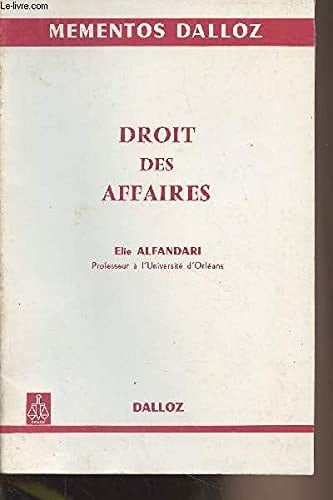 Droit des affaires