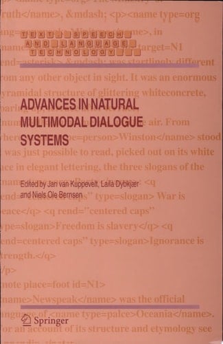 Advances in Natural Multimodal Dialogue Systems