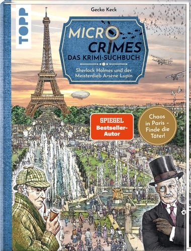 Micro crimes das Krimi-Suchbuch - Sherlock Holmes und der Meisterdieb Arsène Lupin