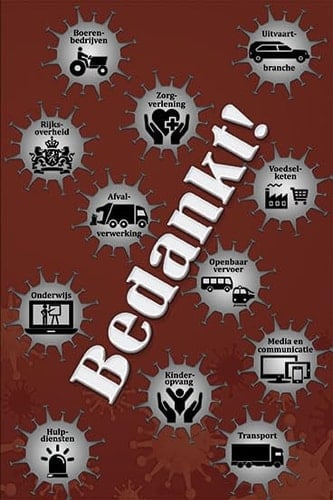 Bedankt!: Een dankgebaar naar alle harde werkers in coronatijd